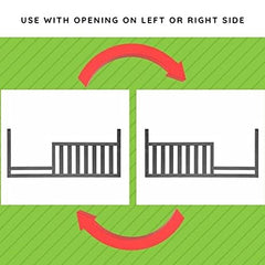 CC KITS Toddler Guard Rail assembly hardware included for quick installation.