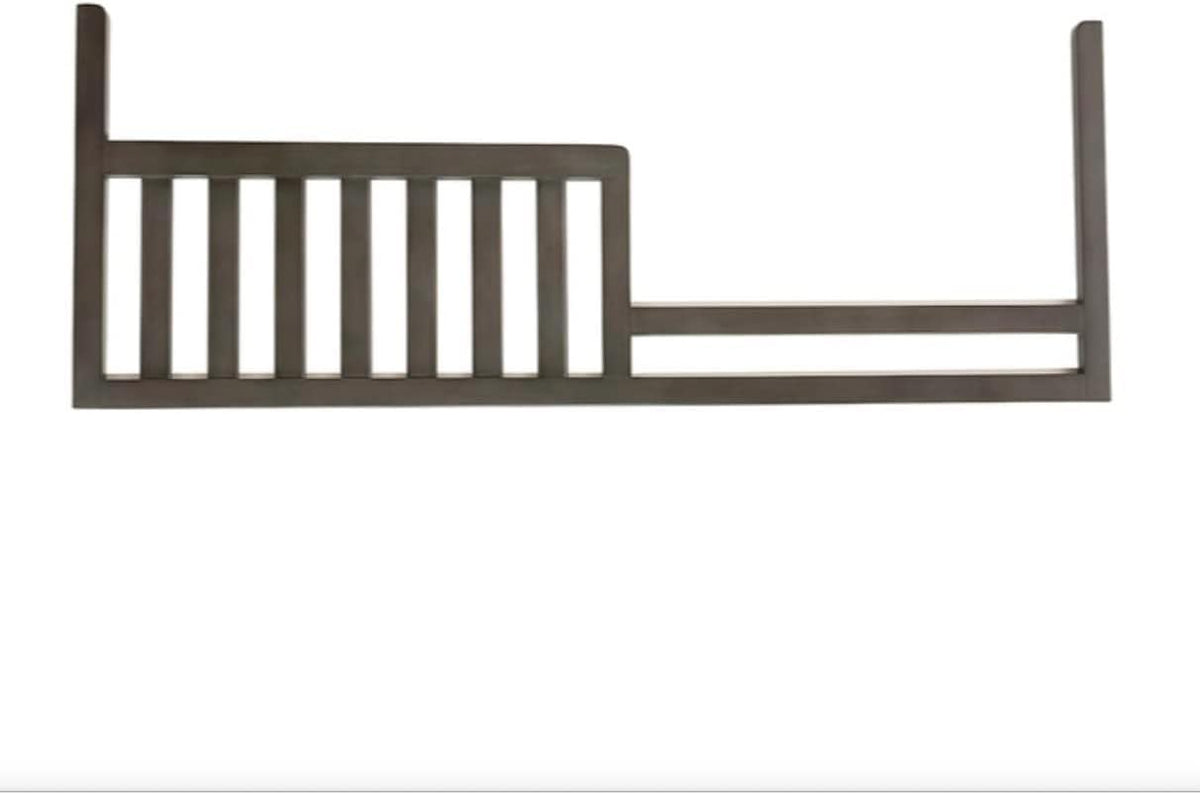 CC KITS Toddler Guard Rail in Dusk finish guarding Westwood Taylor crib for safe transitions.