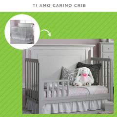 CC KITS assembly in minutes with existing crib mattress and parts.