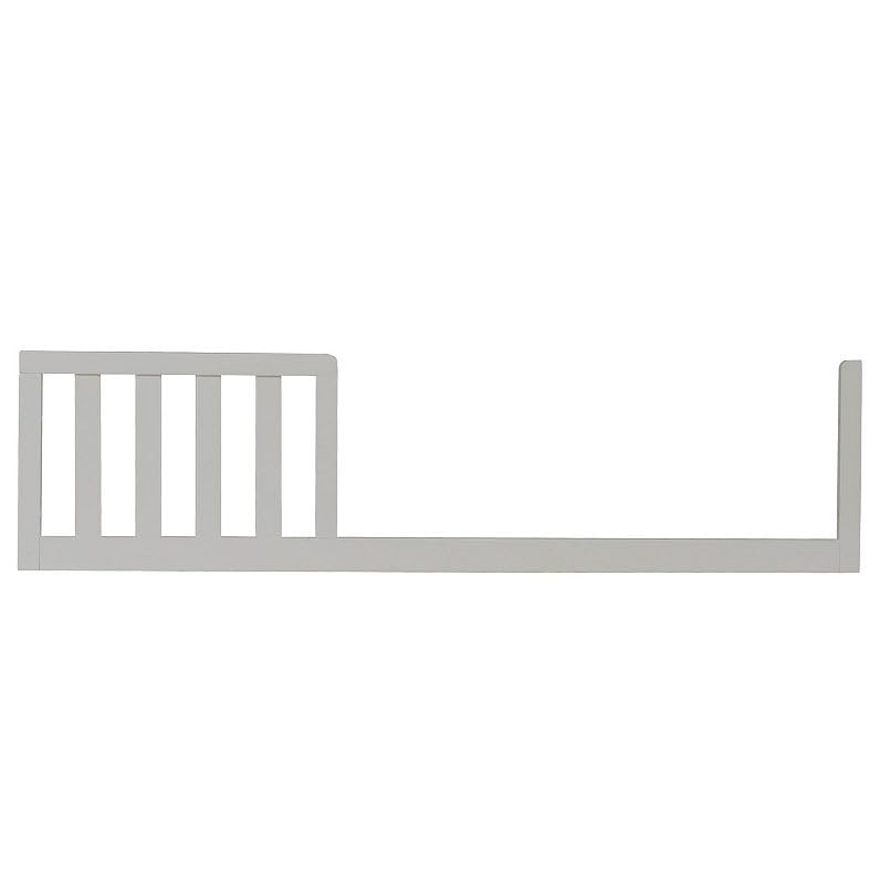 CC KITS Toddler Rail on Ti Amo crib in Misty Grey for safer transitions.