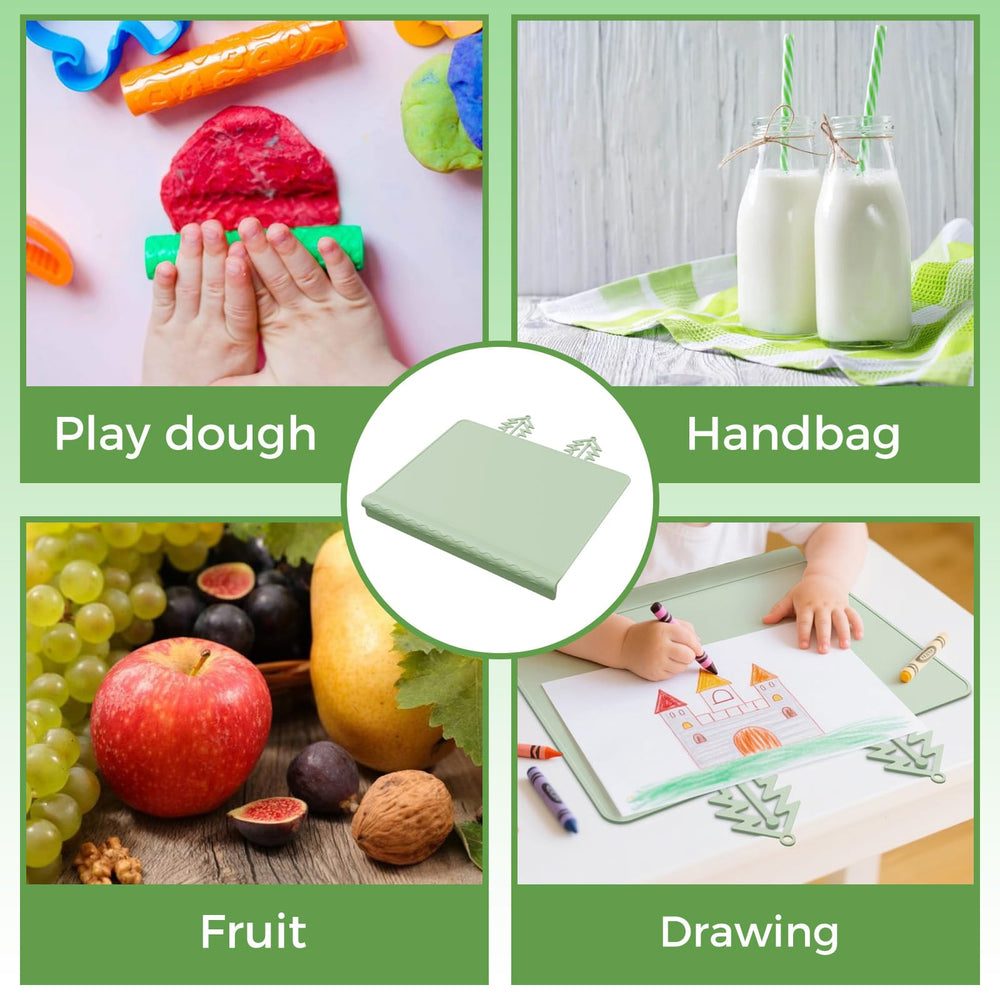 CCDANSIYUCR Multiuse mat for dining, art, and toys protects surfaces.