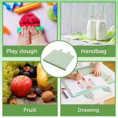 CCDANSIYUCR Multiuse mat for dining, art, and toys protects surfaces.