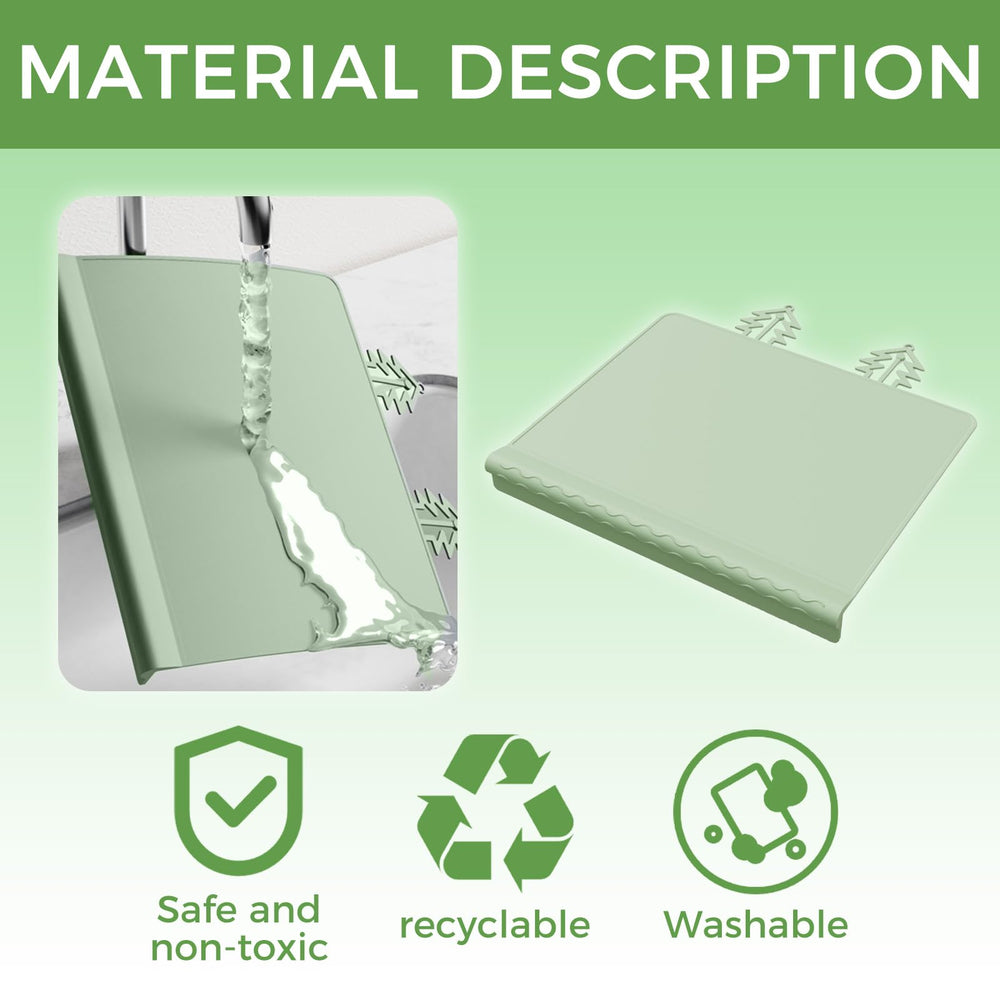 CCDANSIYUCR Waterproof, stain-resistant placemat for quick cleanup.