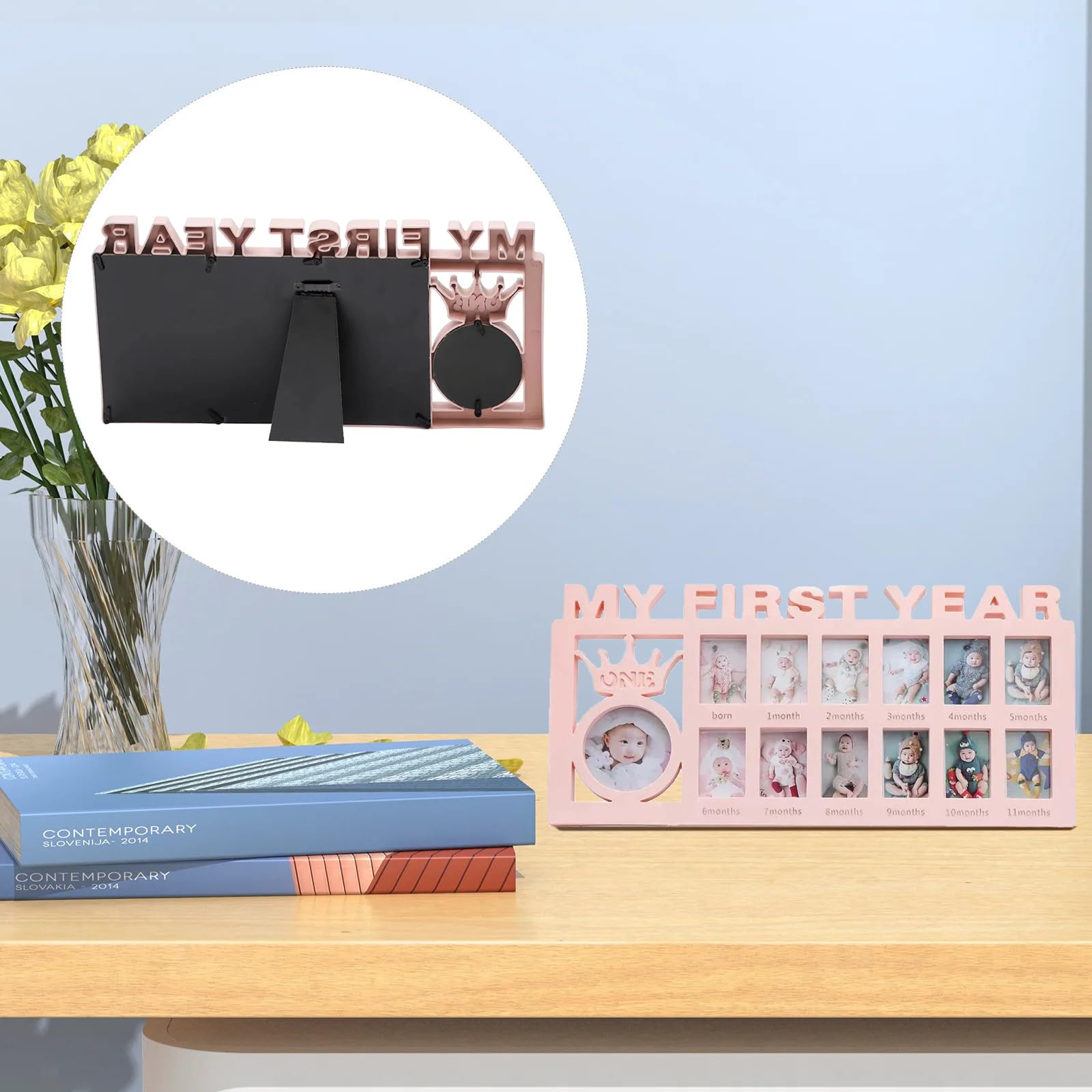 CCONYA frame wall-hanging back for flexible placement.