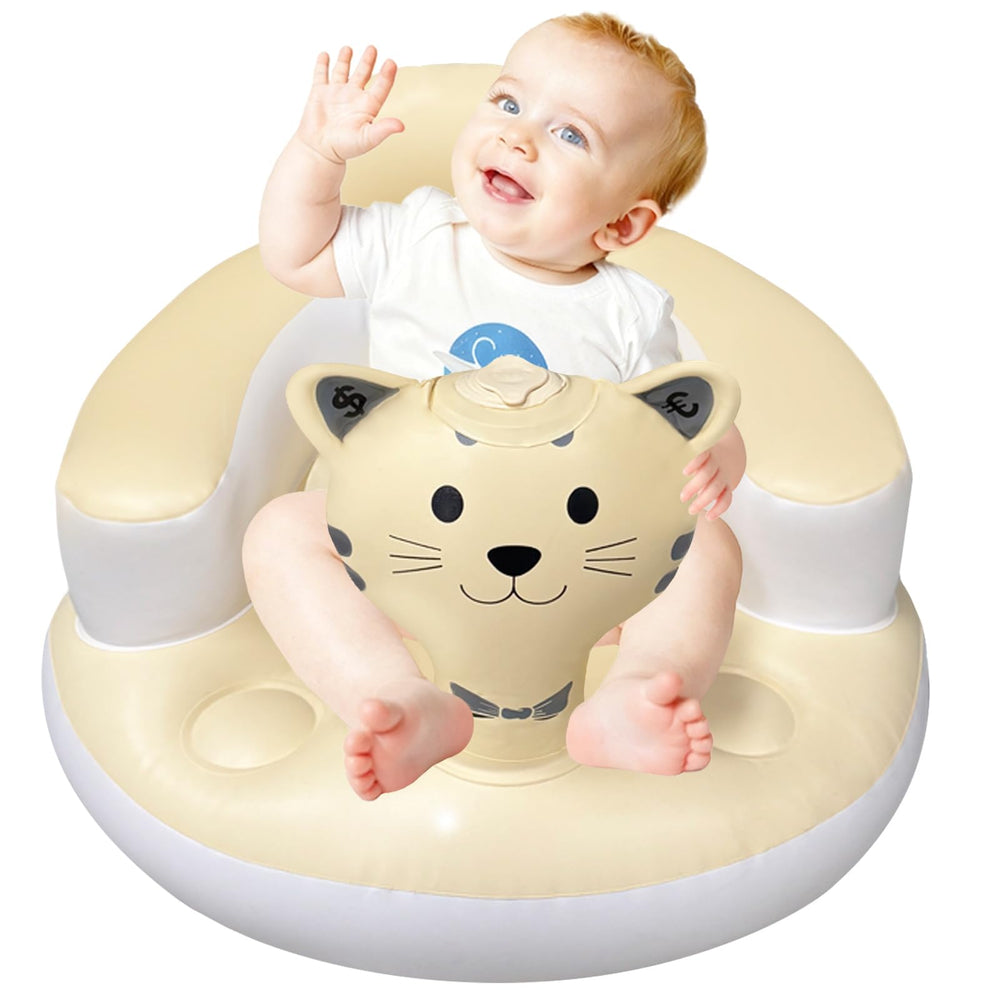 CDSDAS inflatable baby seat with full back support for comfortable upright sitting