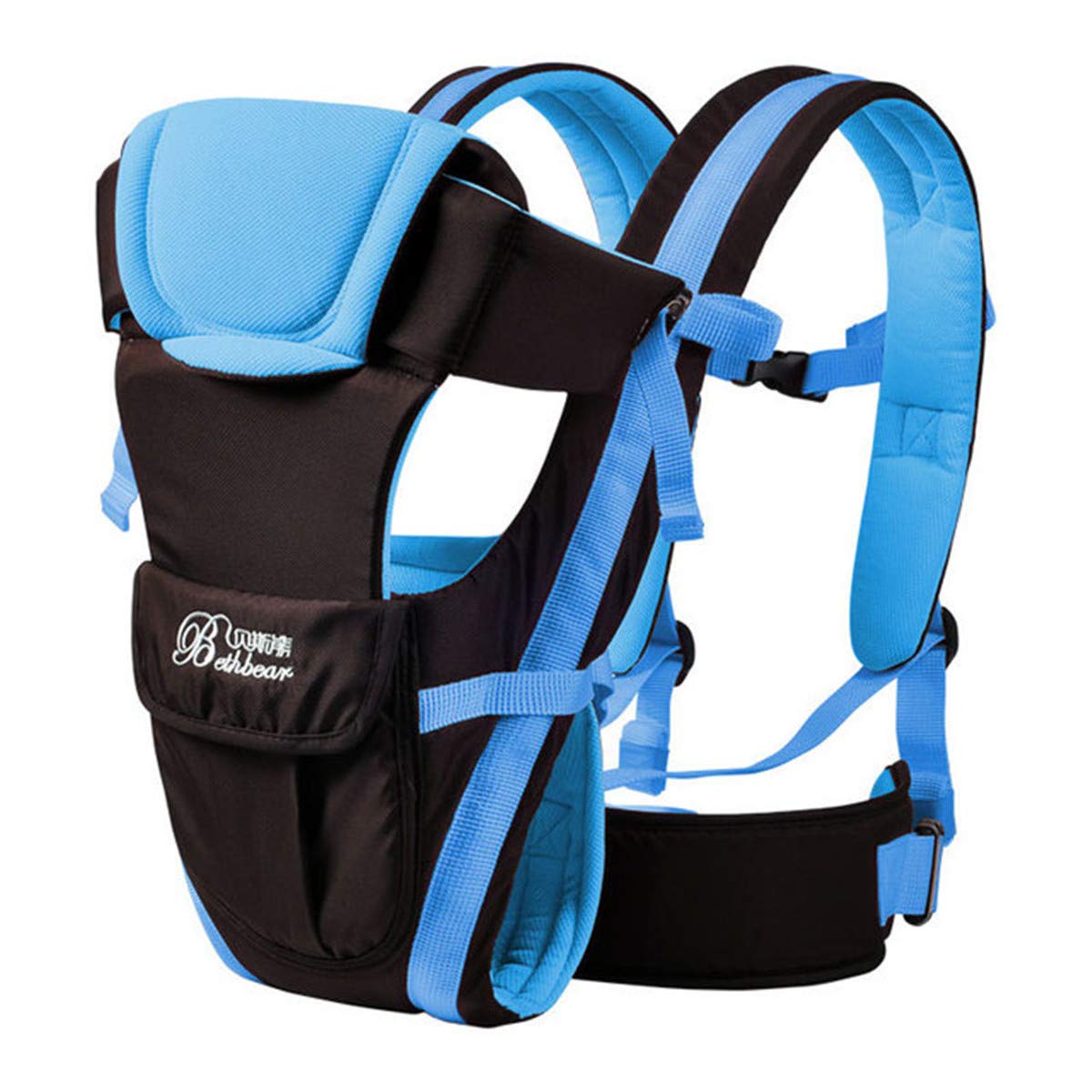 CdyBox kangaroo-style carry supports newborn while hands stay free