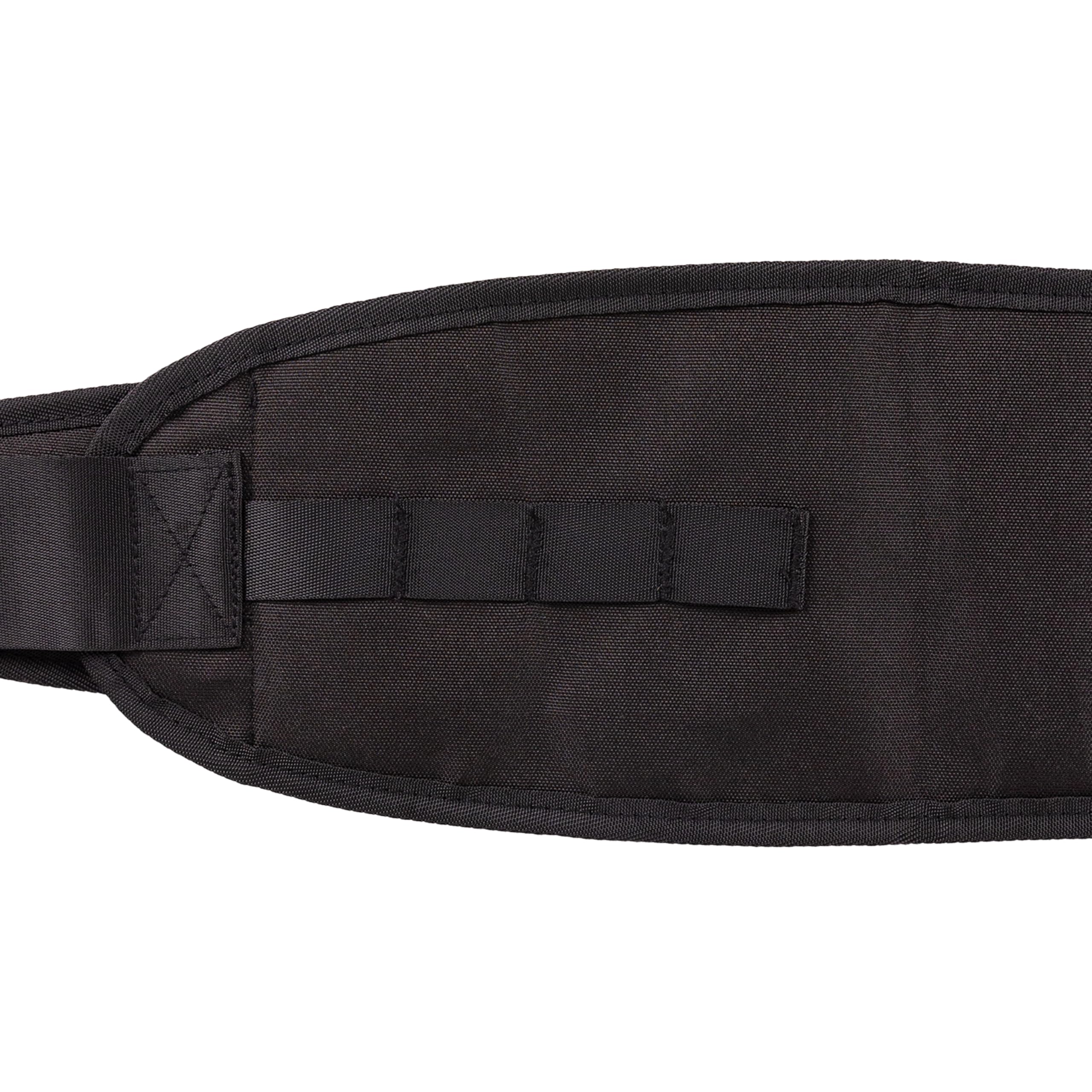 Cee and Dee sling being worn with a simple over-the-shoulder drape