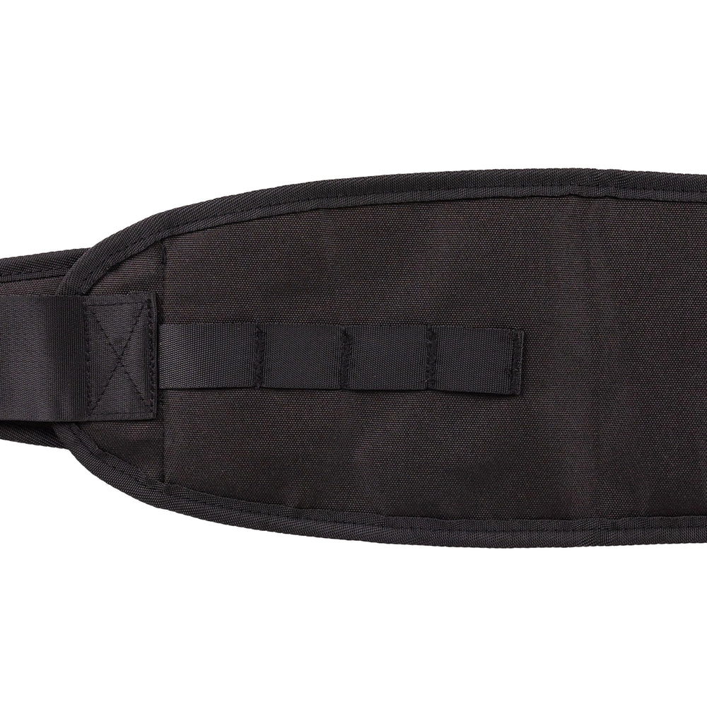 Cee and Dee sling being worn with a simple over-the-shoulder drape