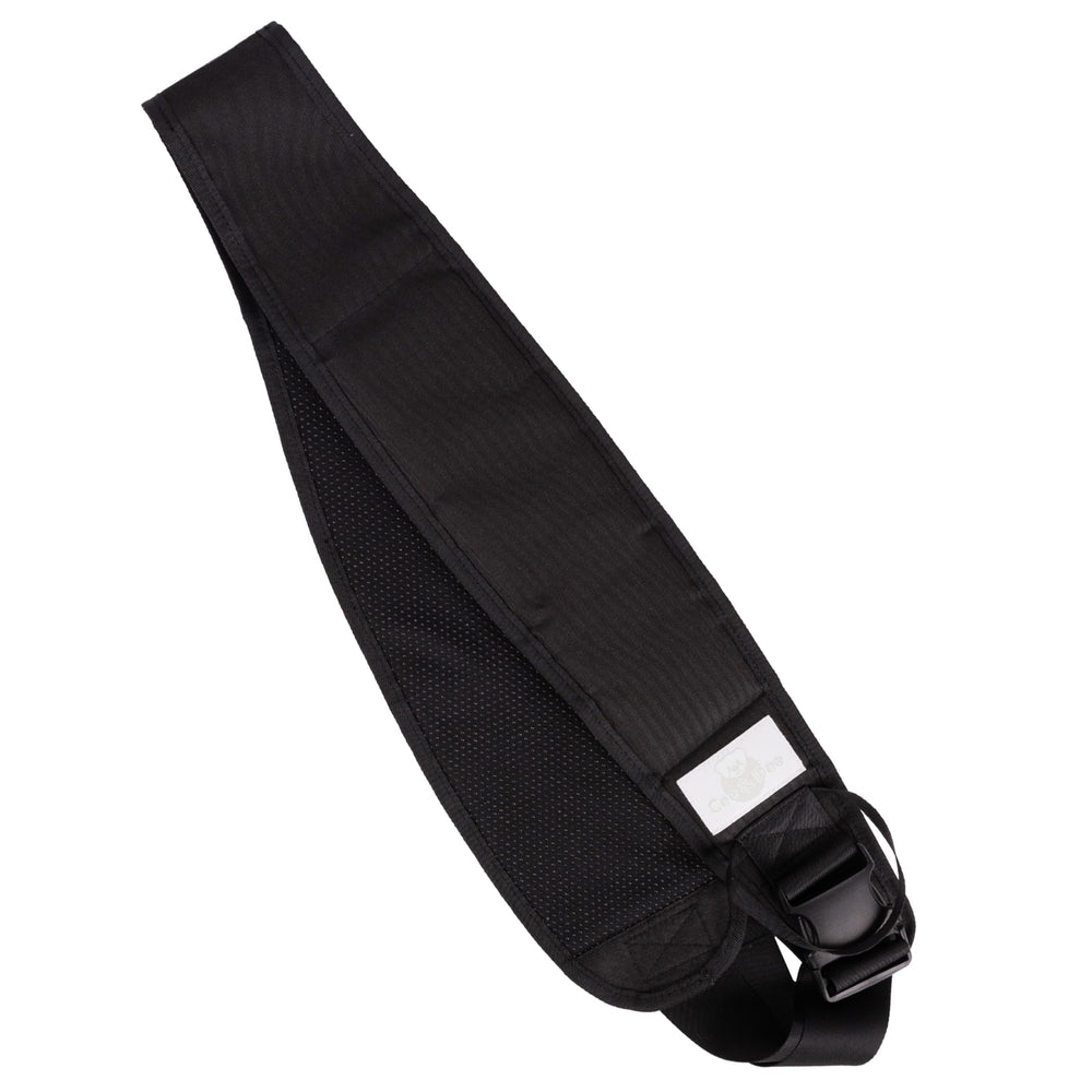 Cee and Dee sling with Molle webbing loops for securing items