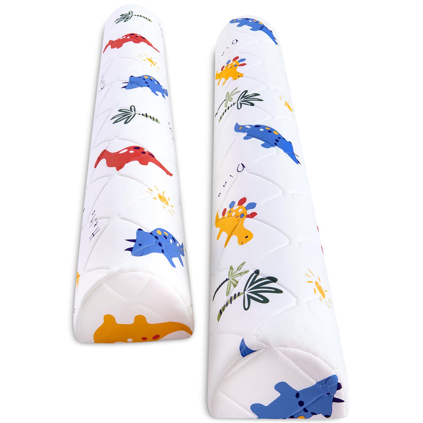 Ceekliybear foam bed bumpers for toddlers rail create a soft sleep boundary.