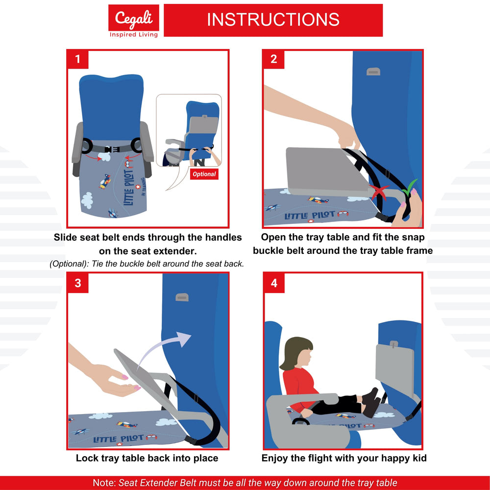 Cegali Little Pilot adjustable straps ensure snug fit and secure positioning.