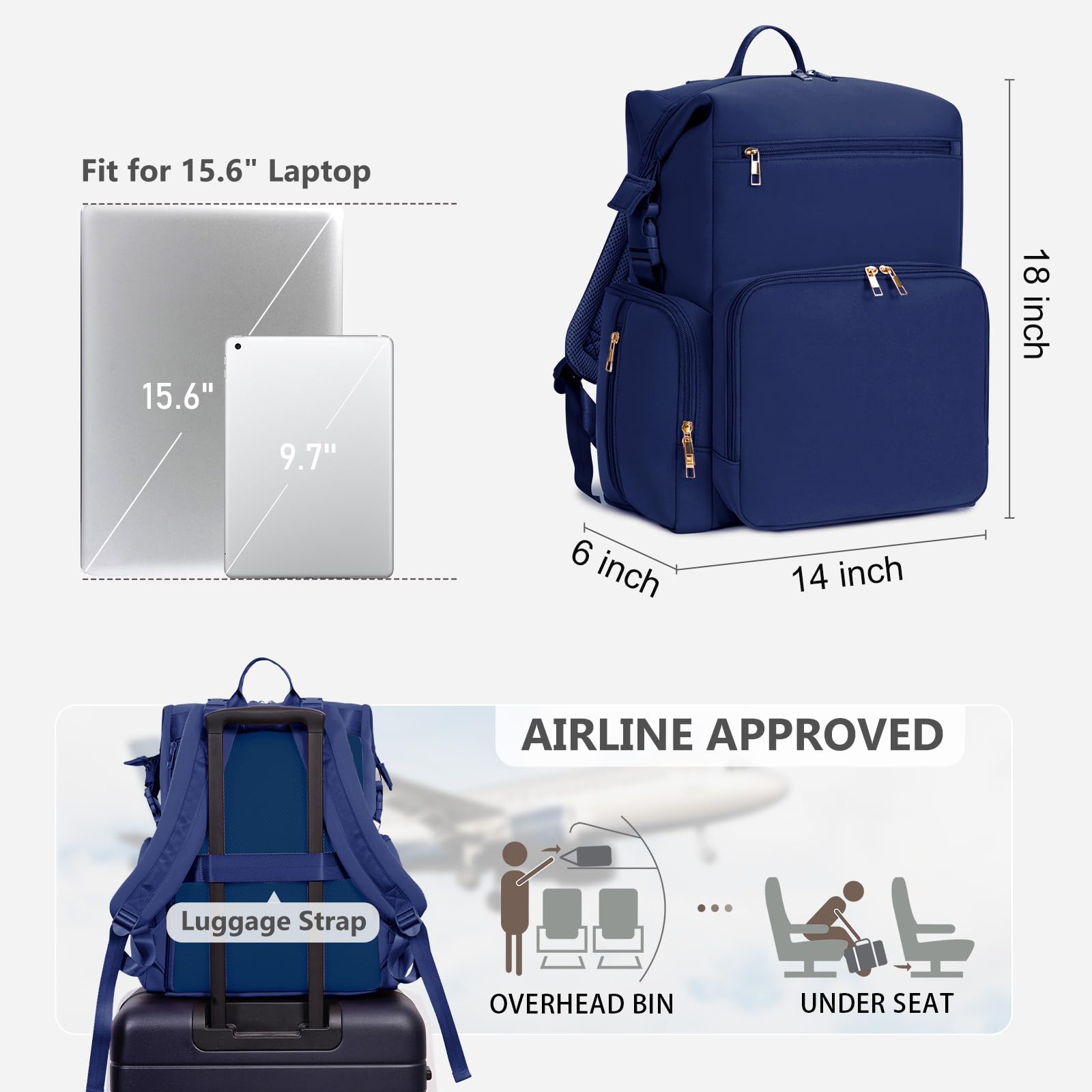 CEI-CEI two-wear styles let you switch between backpack and shoulder bag