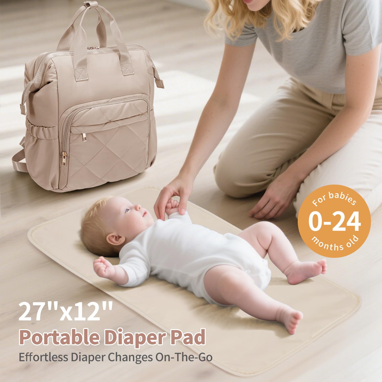 CEI-CEI diaper bag changing pad included for on the go changes