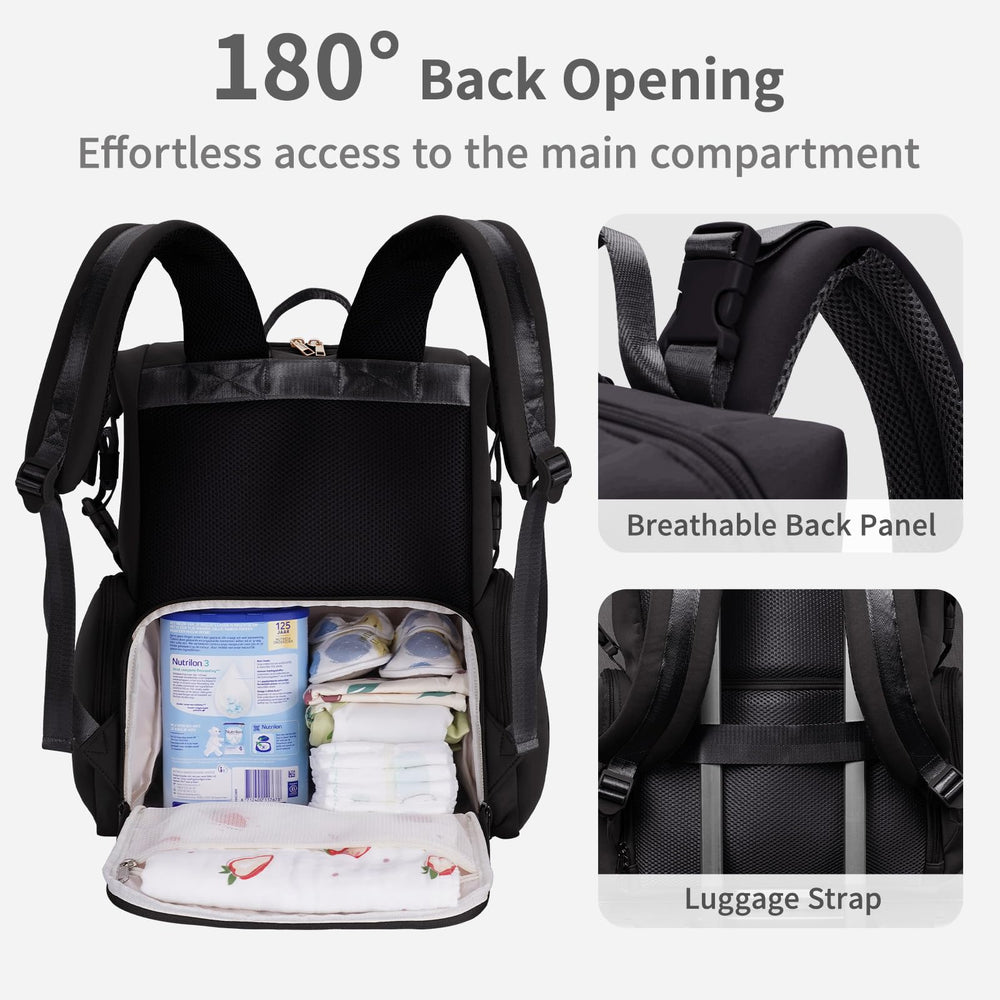 CEI-CEI diaper bag changing pad included for on‑the‑go diaper changes