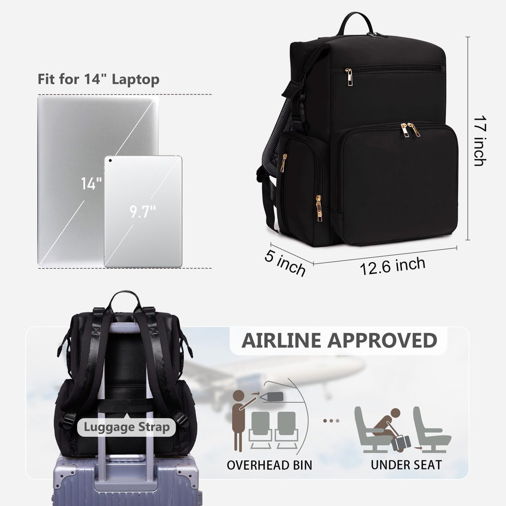 CEI-CEI diaper bag laptop sleeve fits a 14-inch device for busy parents