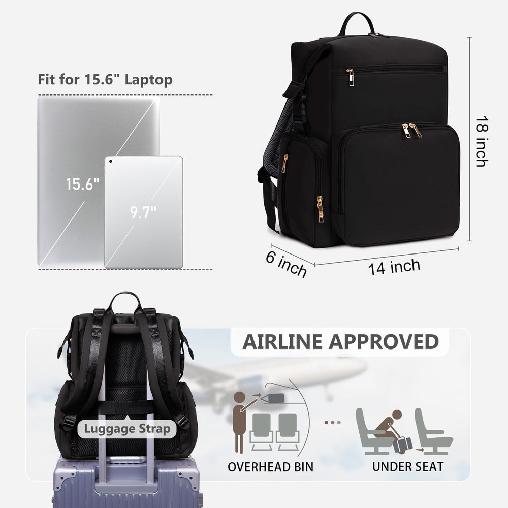 CEI-CEI neoprene diaper bag backpack 15-pocket organization.
