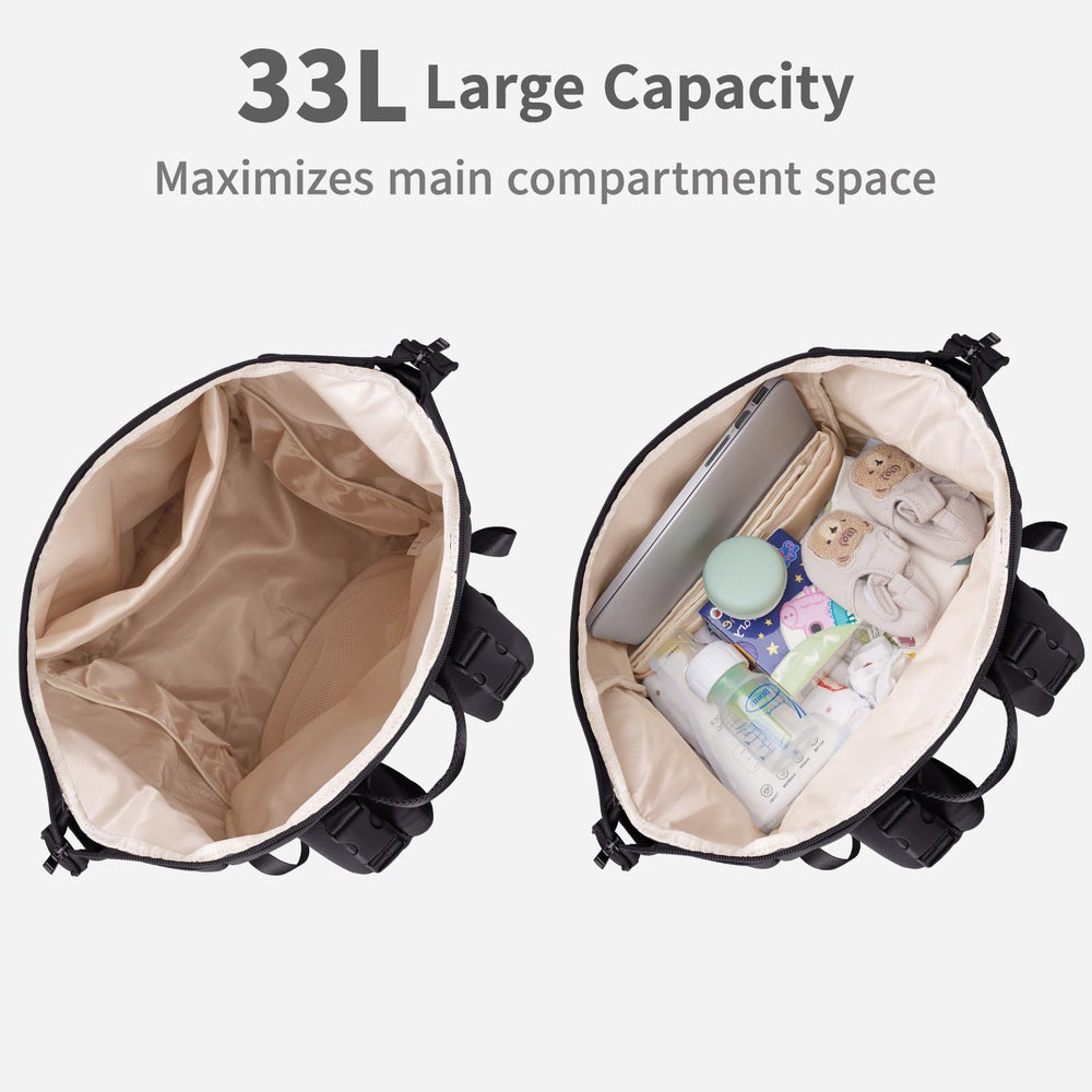 CEI-CEI diaper bag backpack changing pad helps on-the-go changes.