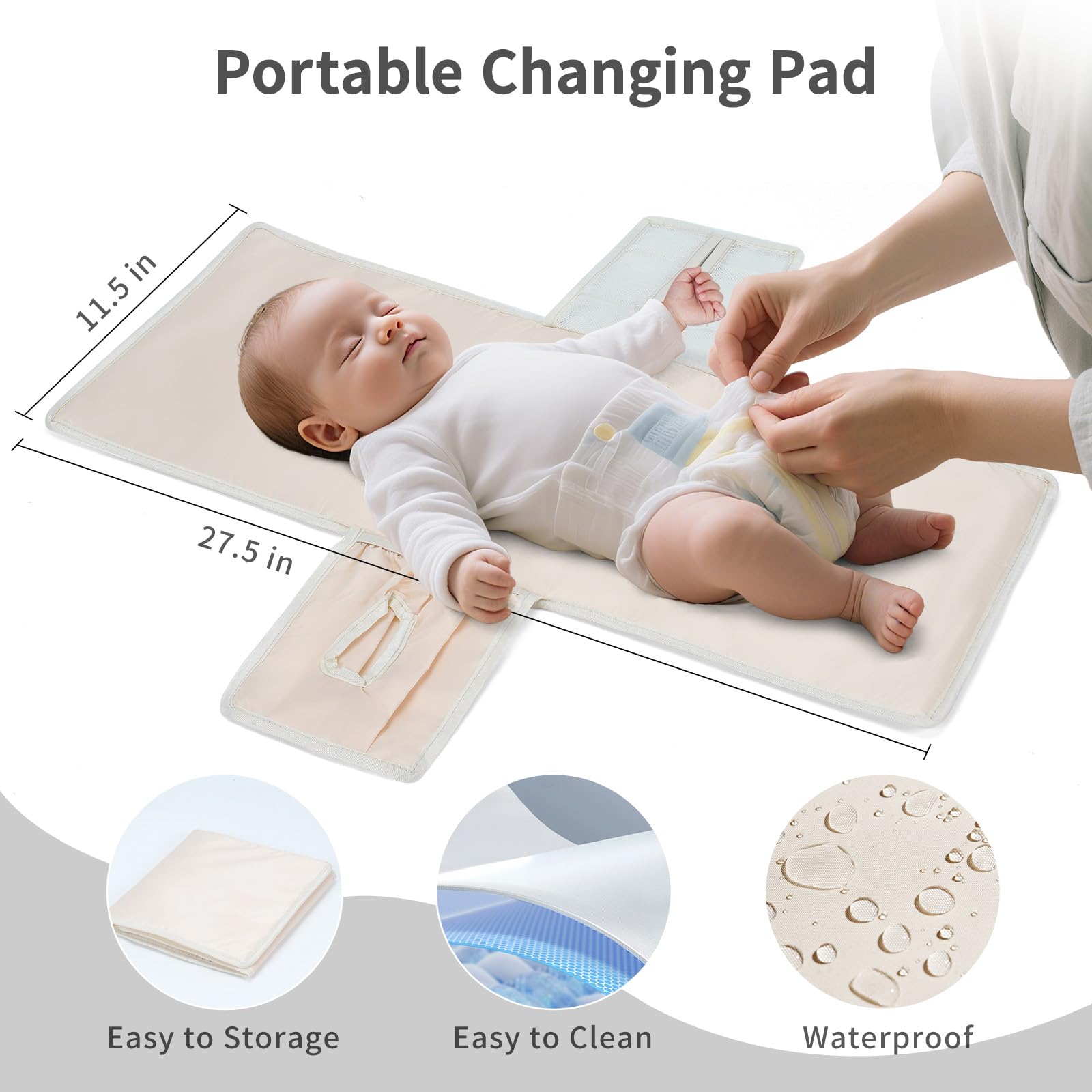 CEI-CEI CPC-certified diaper bag for peace of mind.