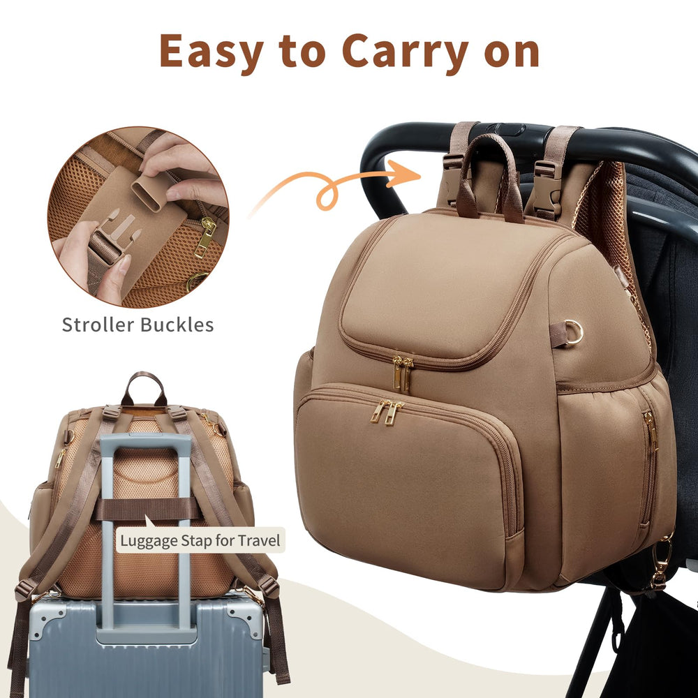 CEI-CEI bag side pockets for wipes and bottles during outings