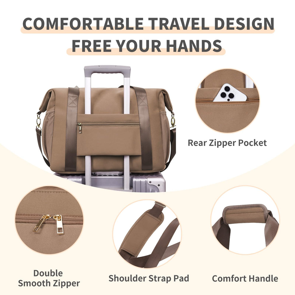 CEI-CEI versatile tote supports hospital stays and weekend trips.