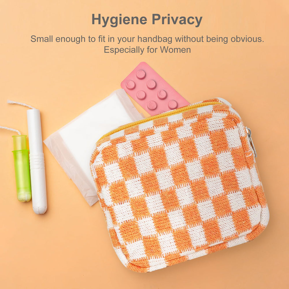 CekPo feminine pouch offers color options to match mood and bag style.