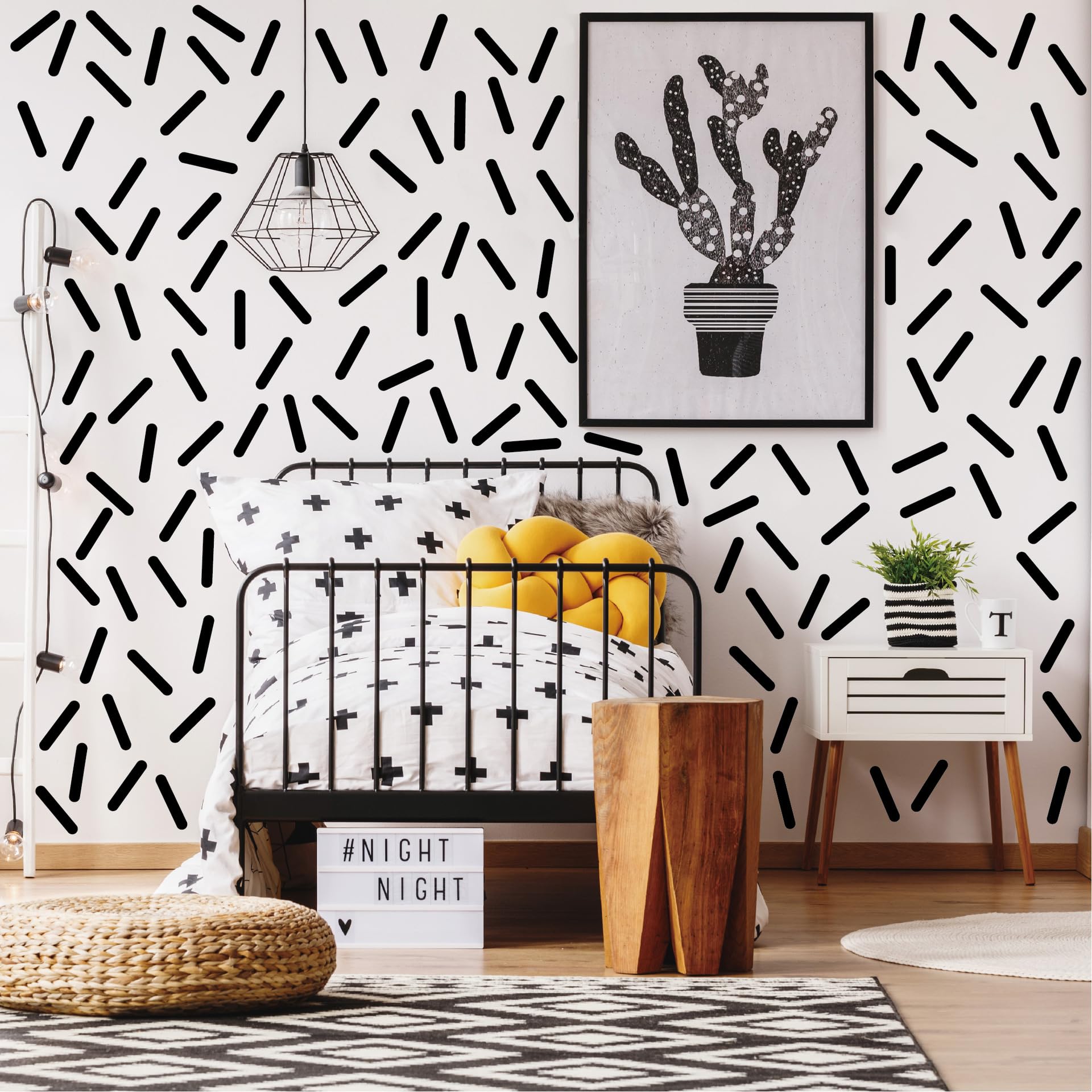 CELAENO DIY wall decor stickers suitable for various smooth surfaces