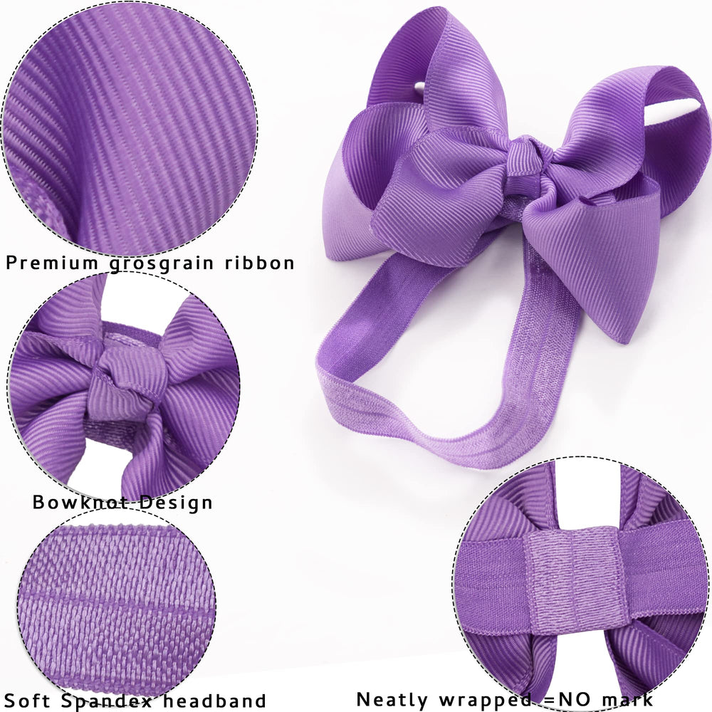 CÉLLOT sky blue bow headband keeps hair tidy during playtime