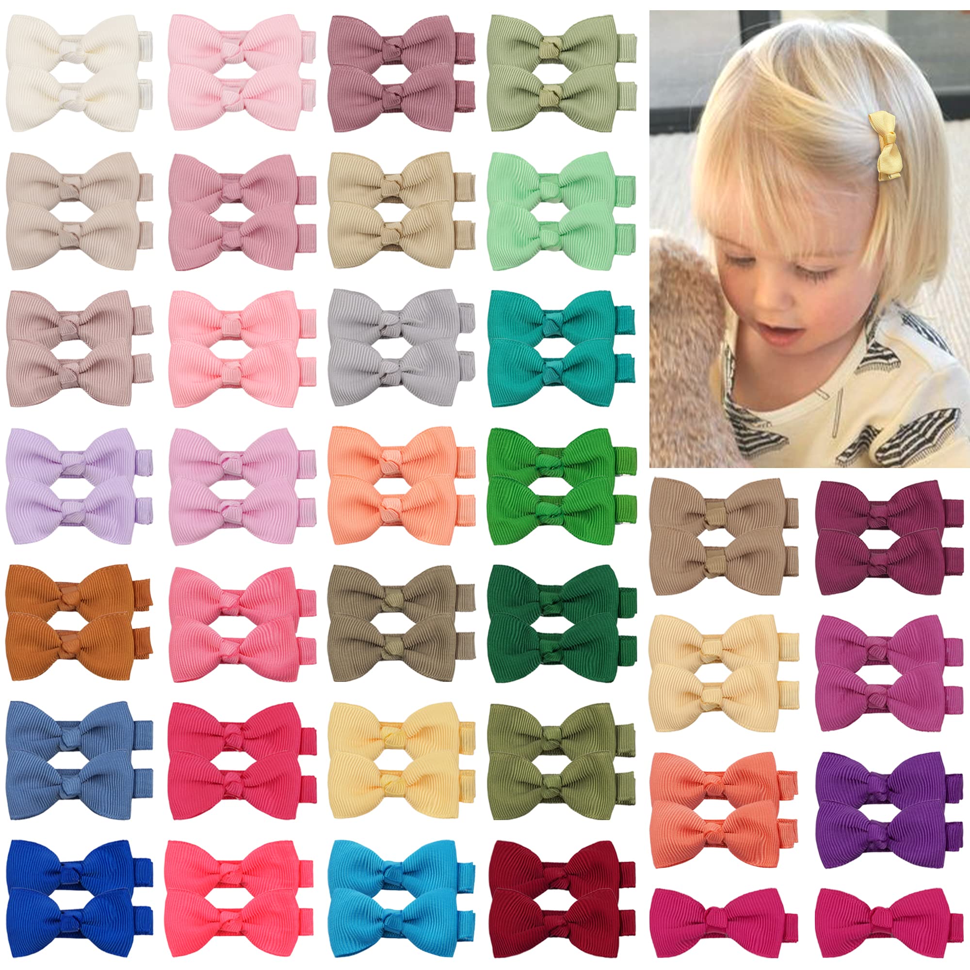 Cellot 70-piece baby hair clip set for easy matching outfits and quick styling.