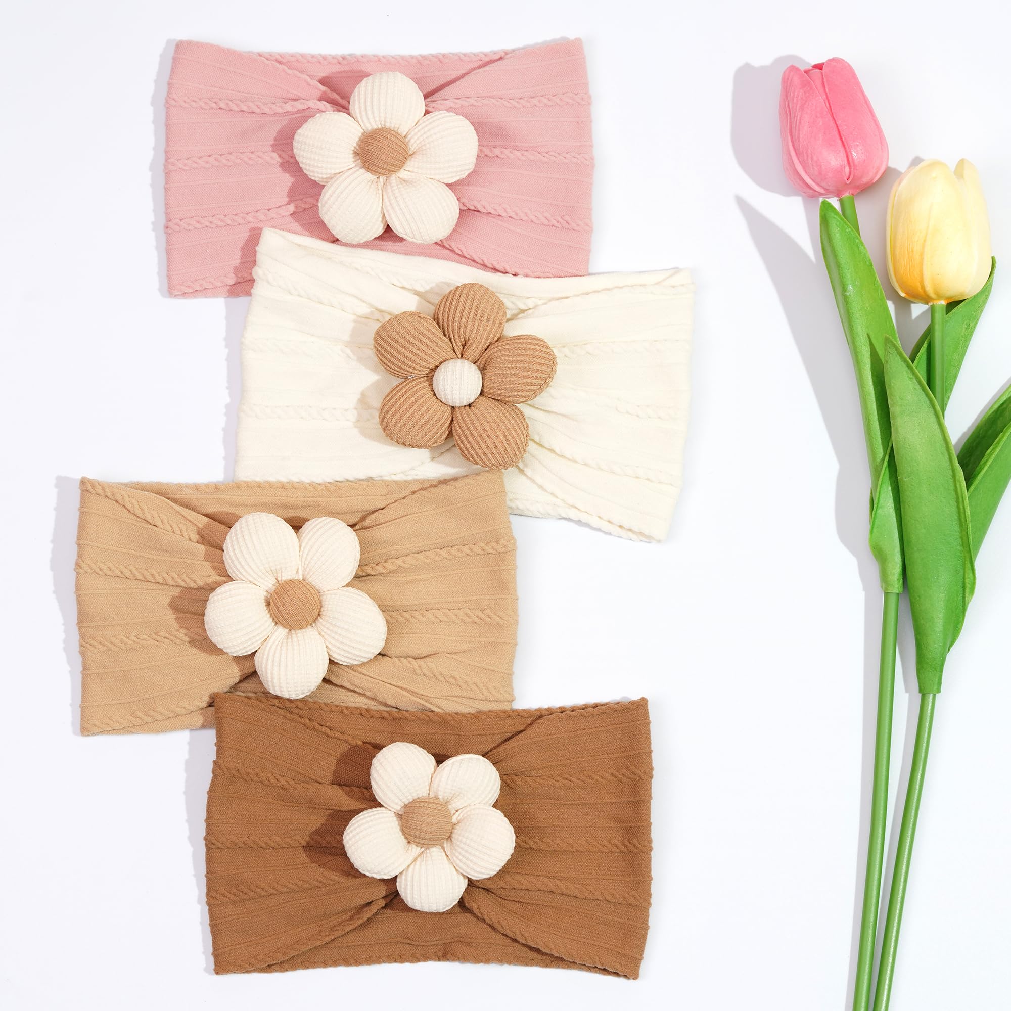CÉLLOT headbands for easy dressing on baby girls