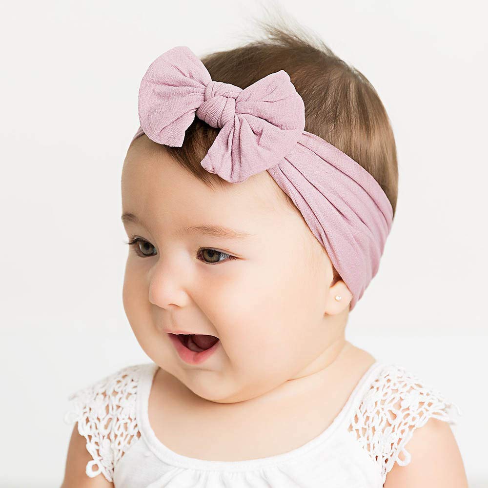 Cellot infant and toddler headbands fit snugly without pressure.