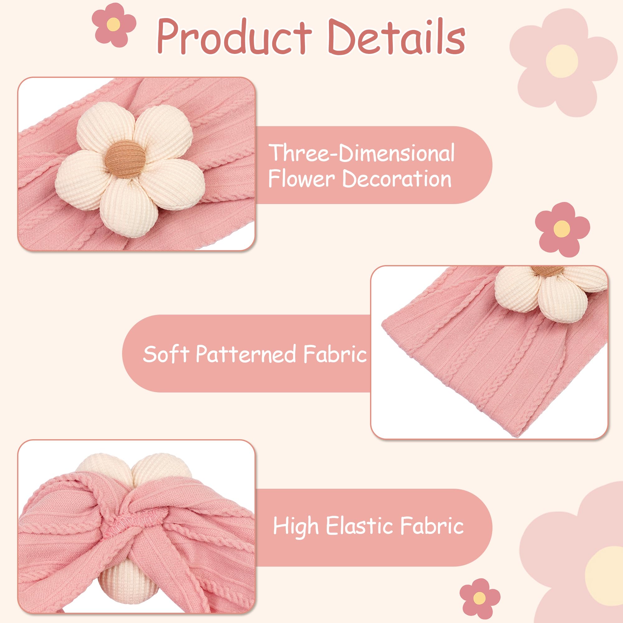 CÉLLOT headbands grow with your child from newborn to toddler