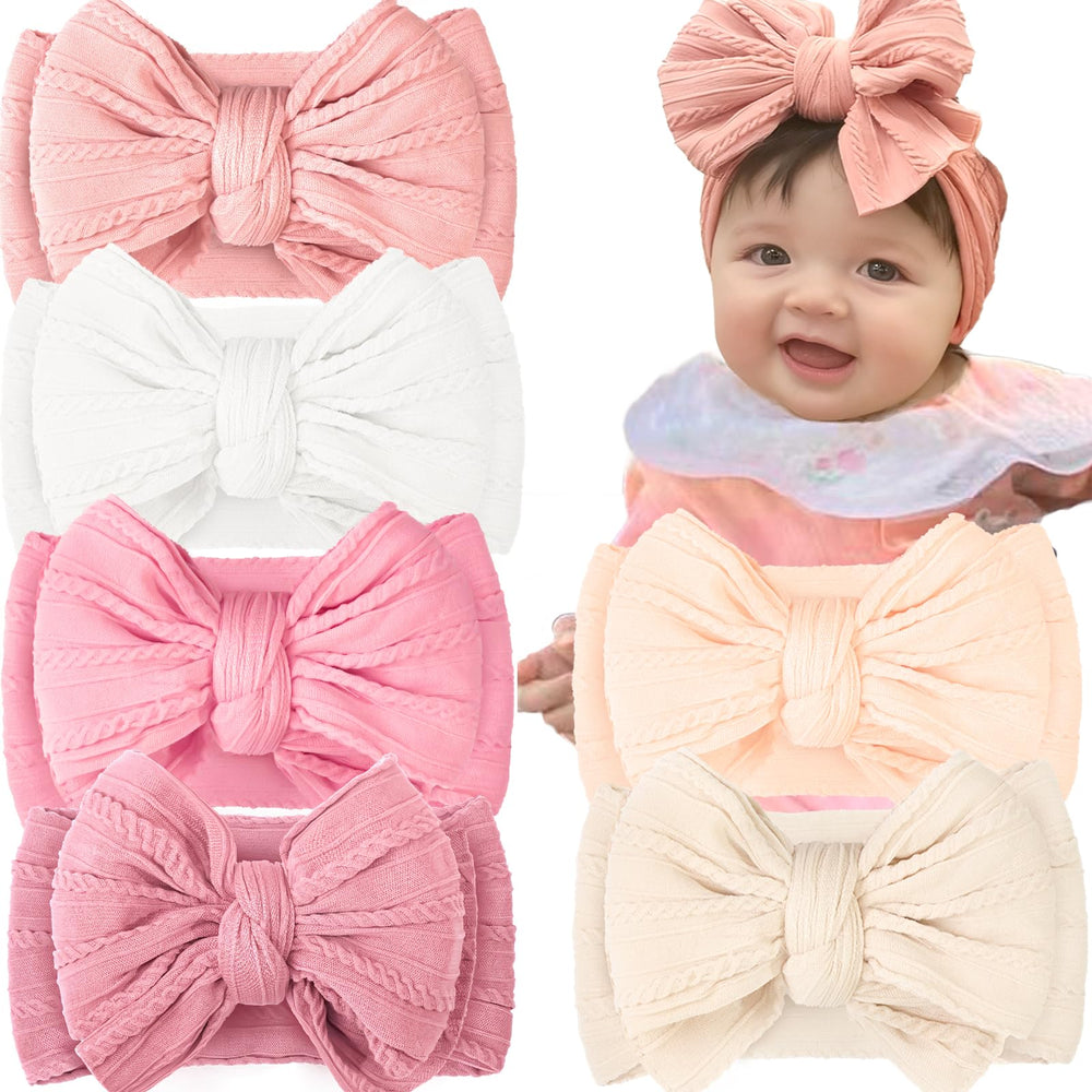 Cellot headband shown with a non-marking, gentle fit on baby's head.