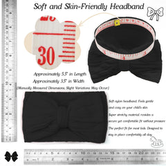 Cellot nylon baby headbands offer soft, elastic daily comfort