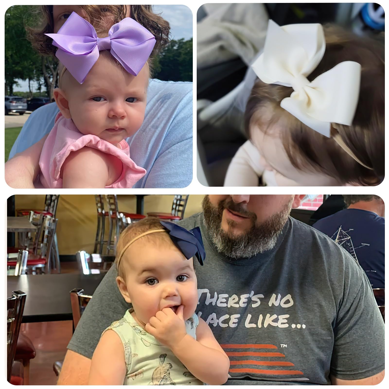 CELLOT tiny bows with soft touch, ideal for newborns and infants.