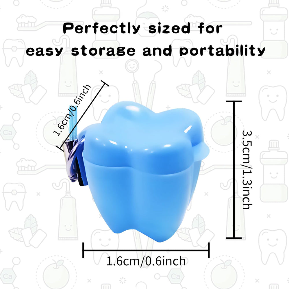 Ceonam tooth boxes in sturdy plastic guard keepsakes on the go.