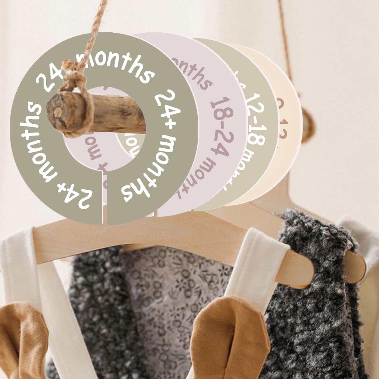 Cephira closet dividers in use show tidy wardrobes
