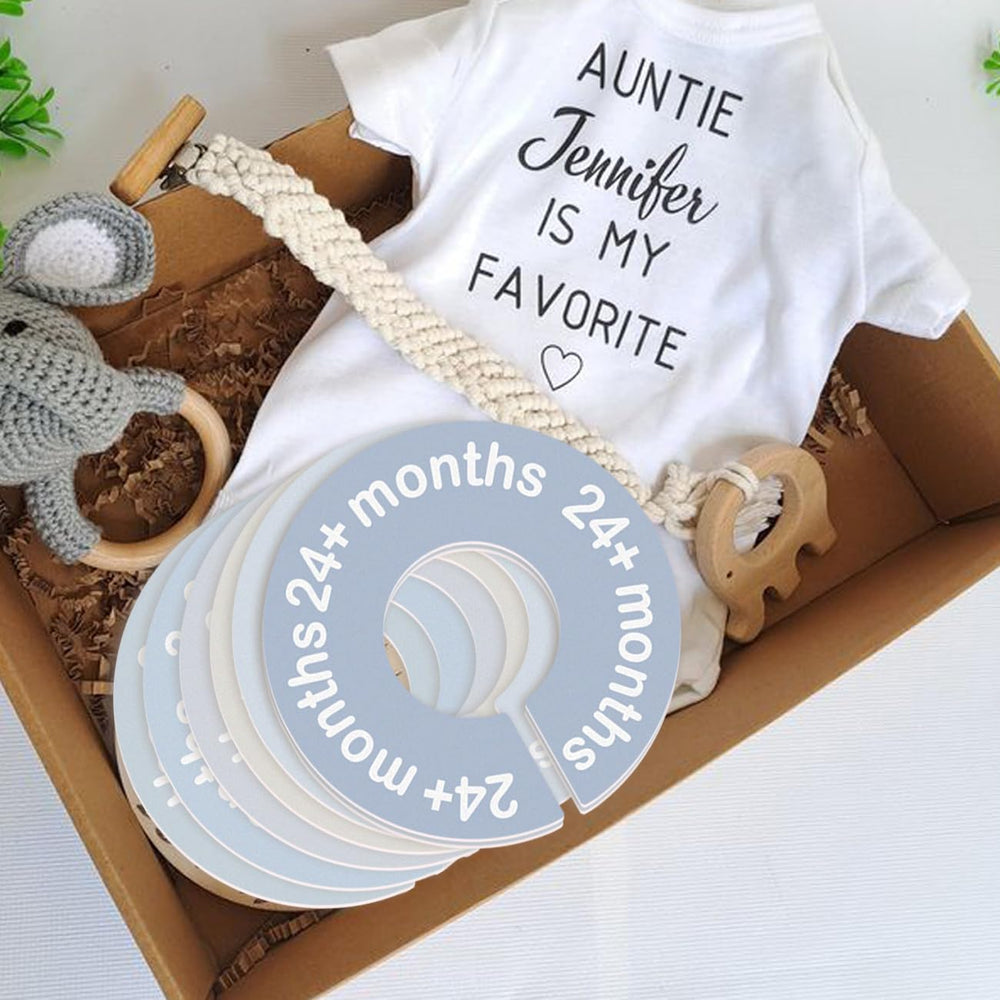 Cephira closet dividers simplify morning dressing routines for parents.