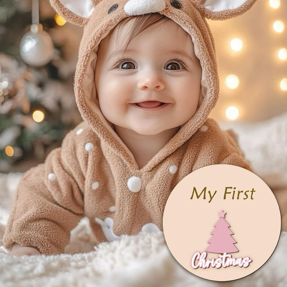 Cephira baby growth tracker pink helps capture height and smiles