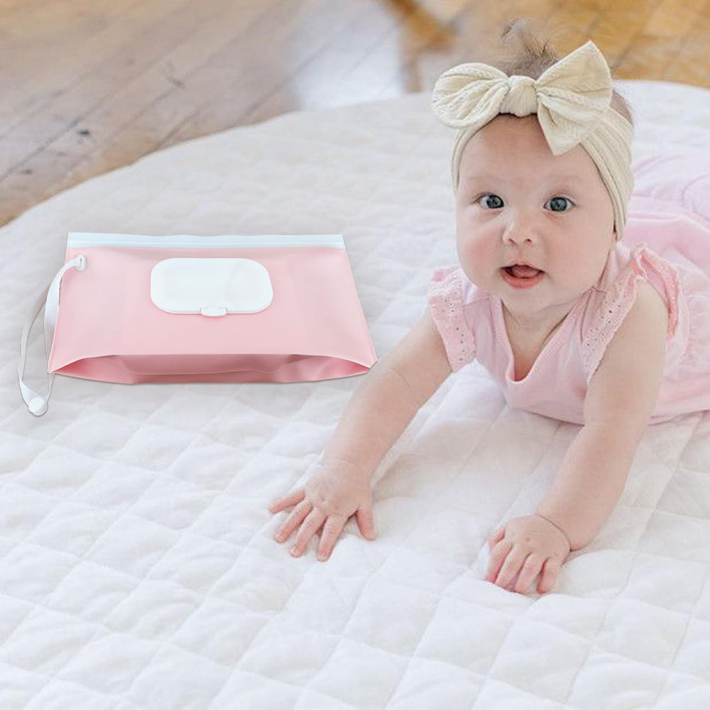 Cephira one-hand-access wipes dispenser for quick, easy use.