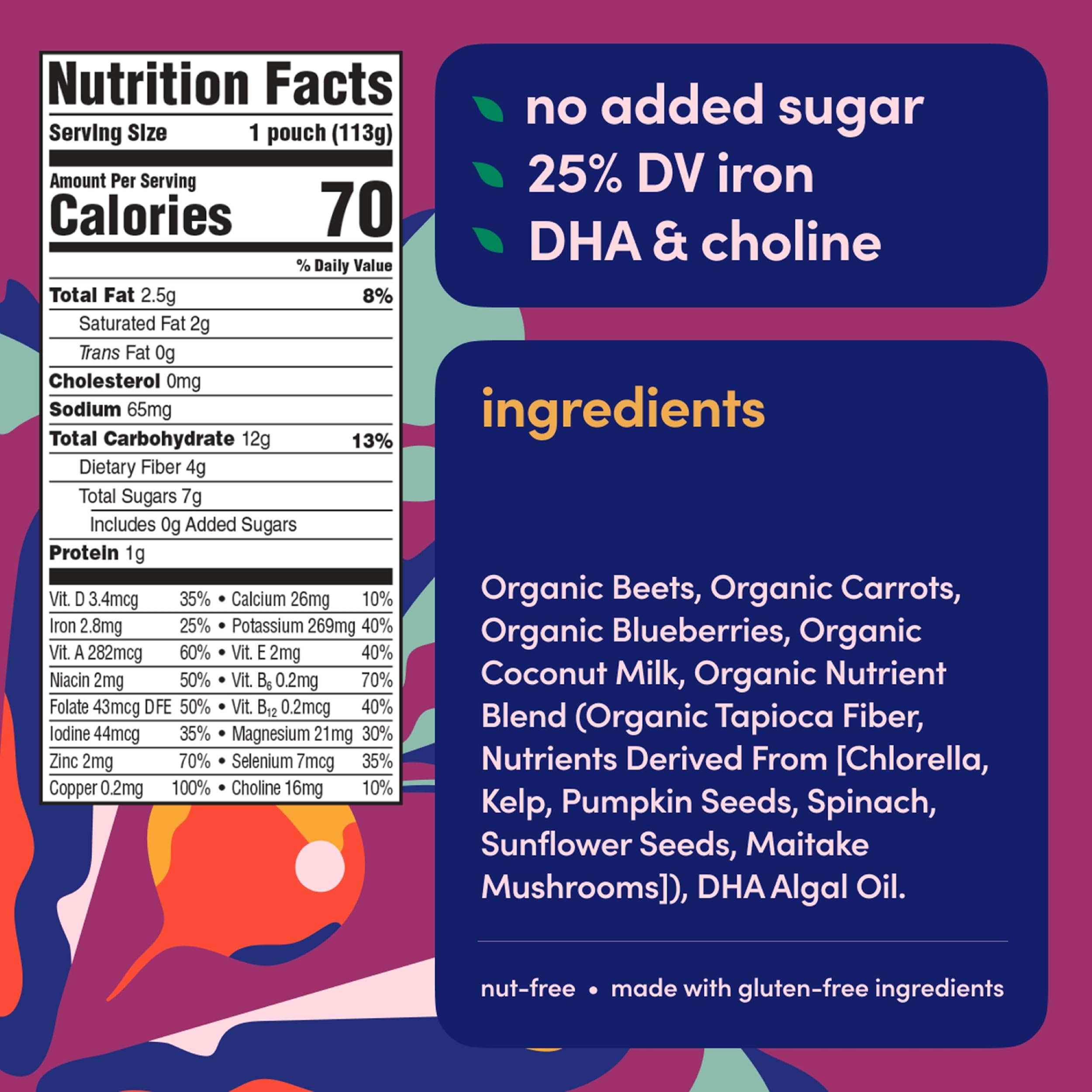 Cerebelly organic ingredients highlight brain-support nutrition for growing babies