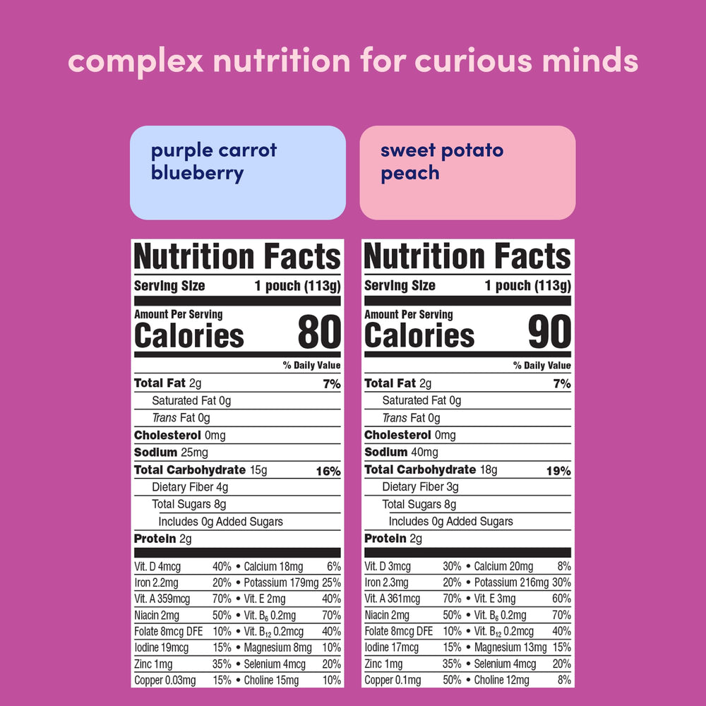 Organic Cerebelly baby food pouches on the go for convenient snacks.
