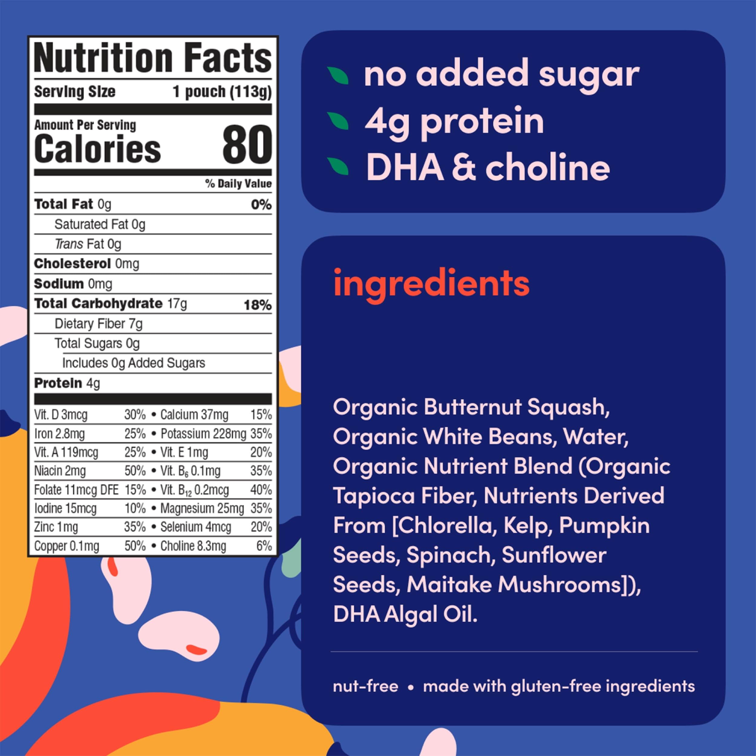 Cerebelly clean-label package shows expiration and lot information
