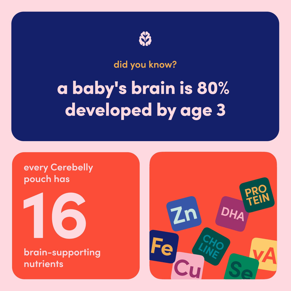 Stage 1–3 feeding pouches for growing babies and toddlers.