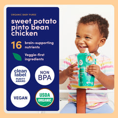 Cerebelly stage 1-3 pouch content, versatile meals for babies.
