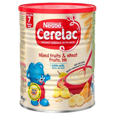 Cerelac mixed fruits and wheat with milk jar – convenient infant cereal for balanced feeding