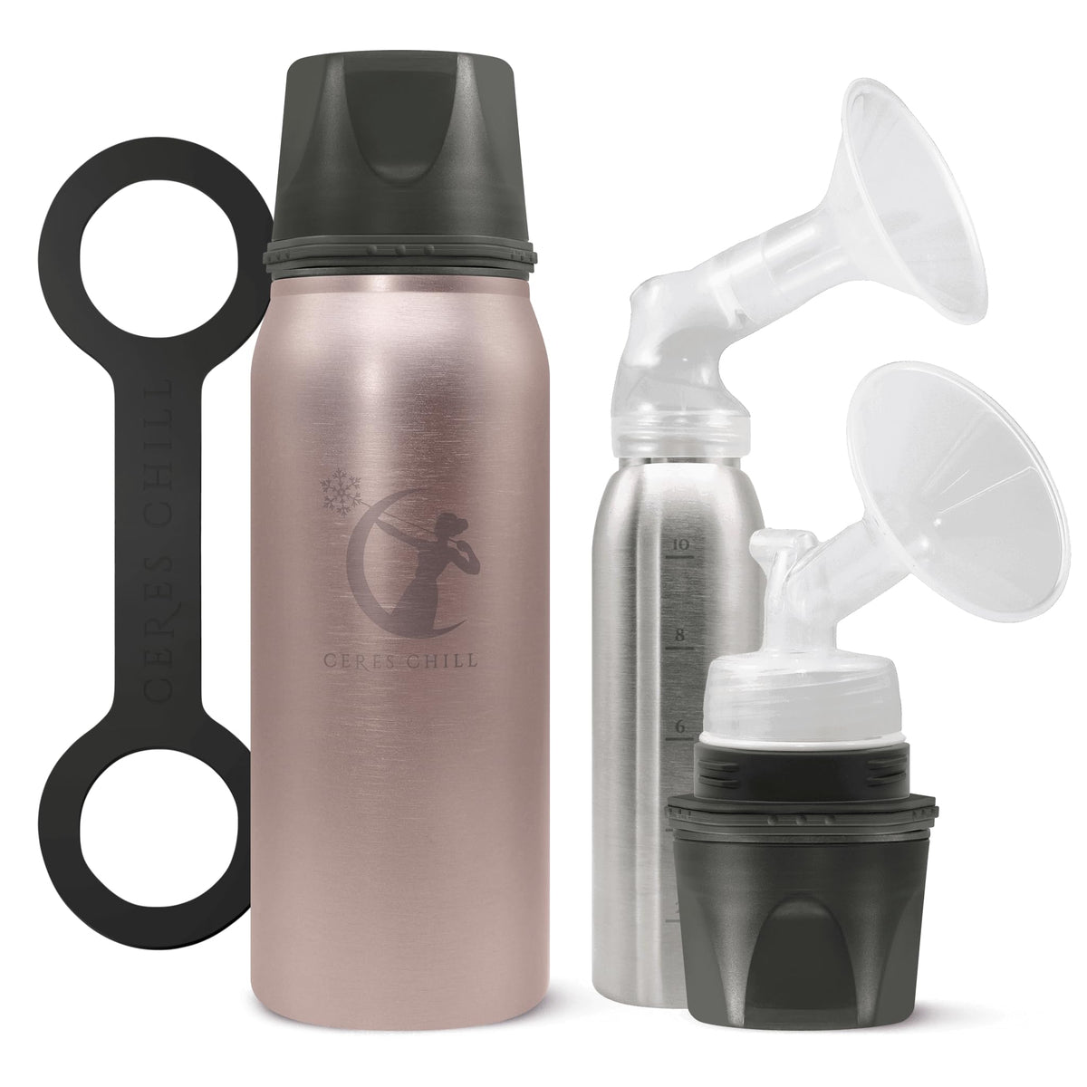 CERES CHILL OG breastmilk chiller container keeps milk cold for hours on the go