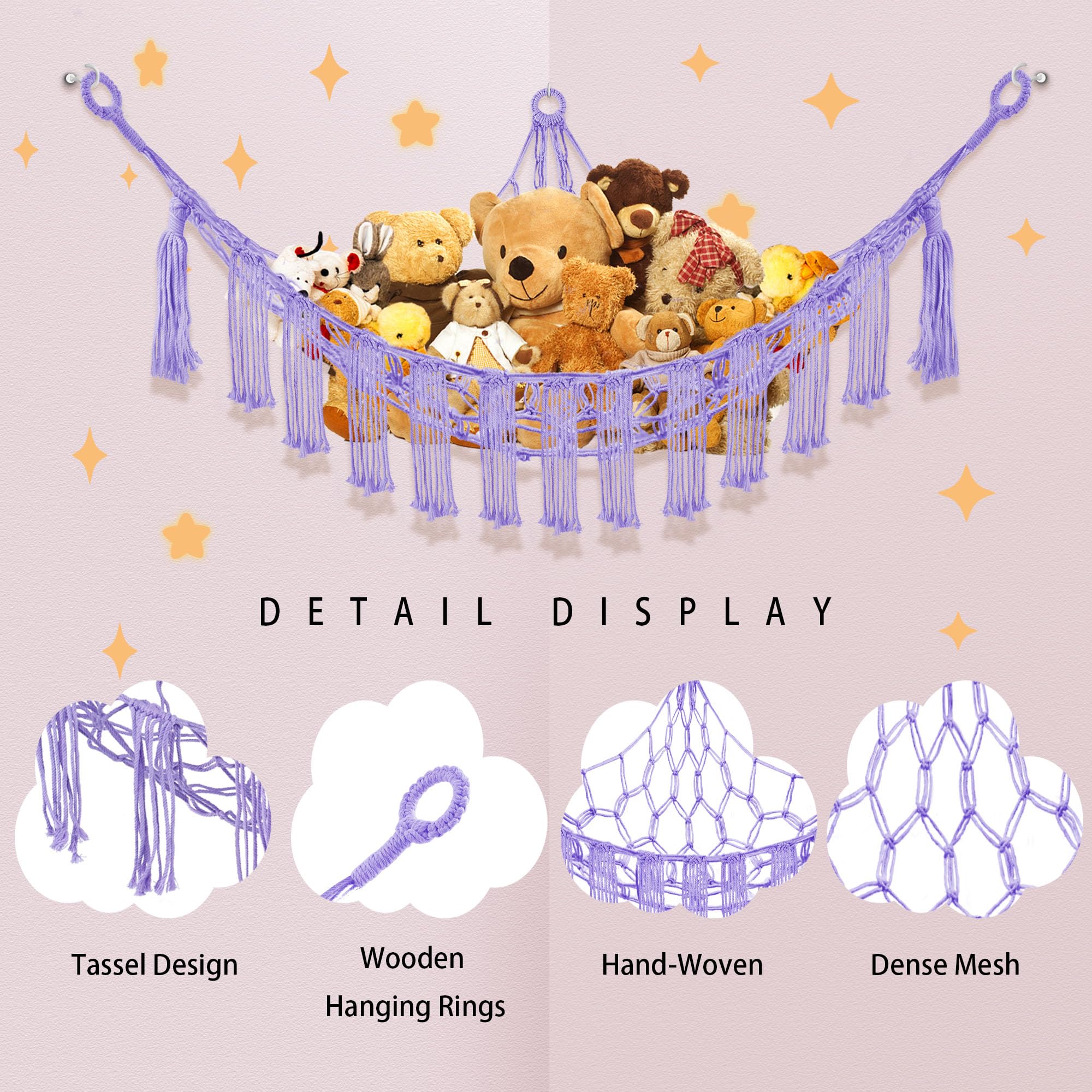 CERETIA boho kids room decor elevates playful, organized space.
