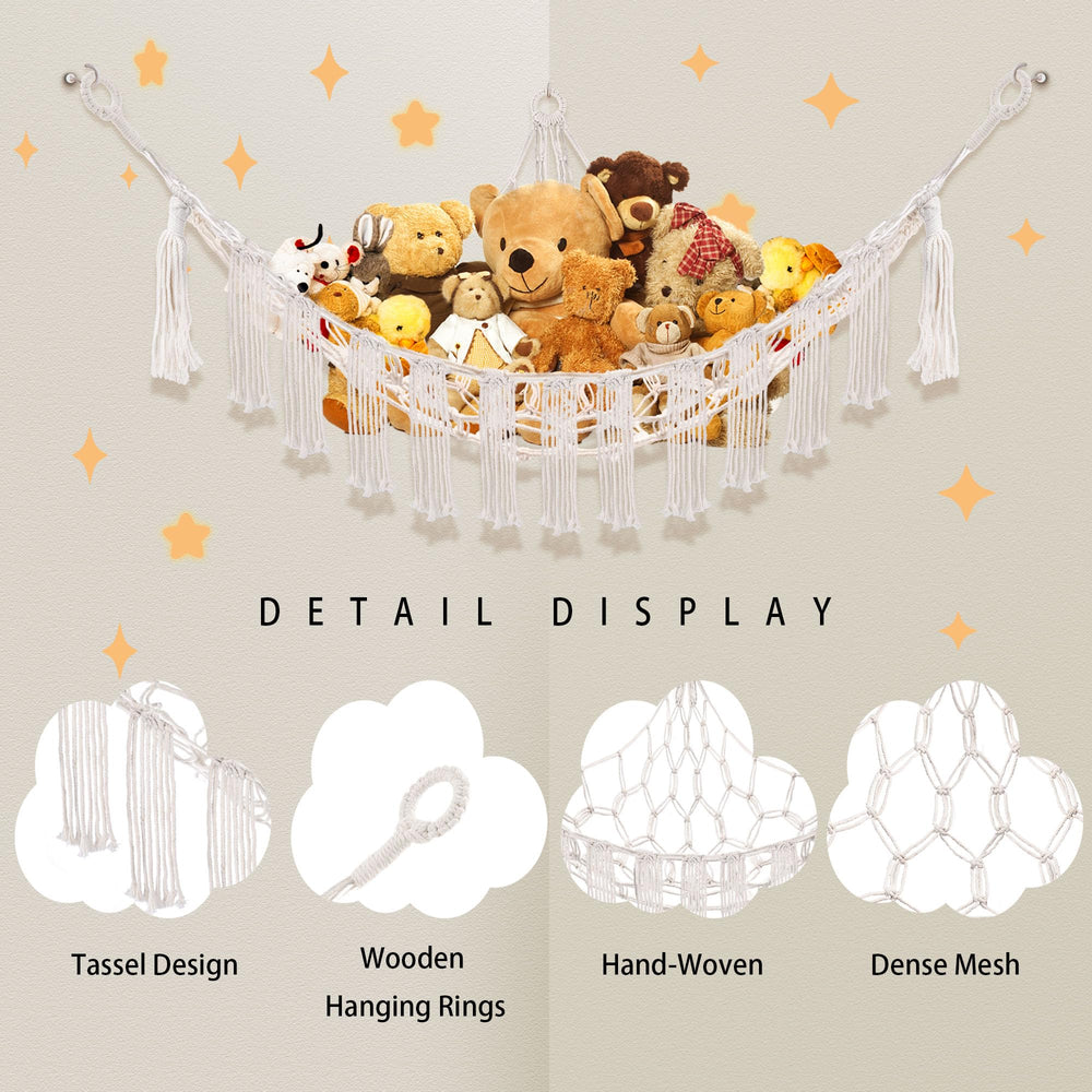 CERETIA LED light string provides a comforting glow for bedtime.