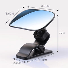 CERITORN clip-on wide-angle mirror improves rear passenger visibility