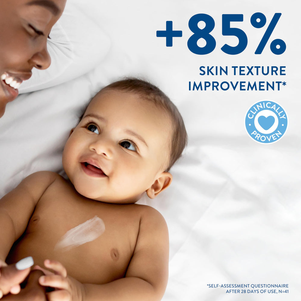 Cetaphil Baby Daily Lotion with sunflower oil for light hydration.